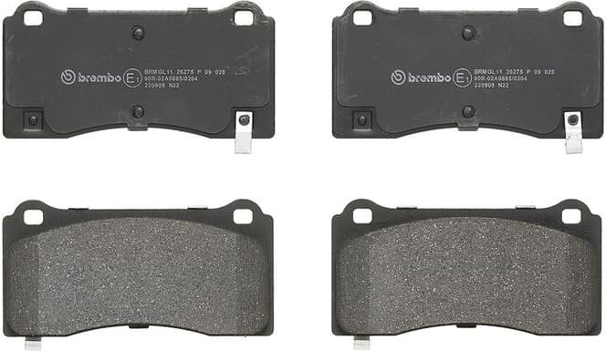Brake pads front, Top Quality P09028 - image 3