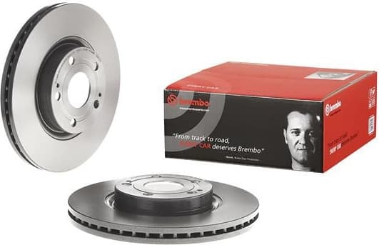 Brake discs kit front (2pcs), Top Quality 09.9817.21 - image 4