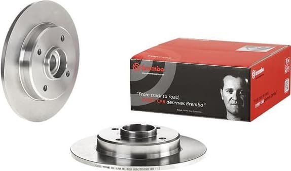Brake Disc PRIME LINE - With Bearing Kit 08.D205.17 - image 4