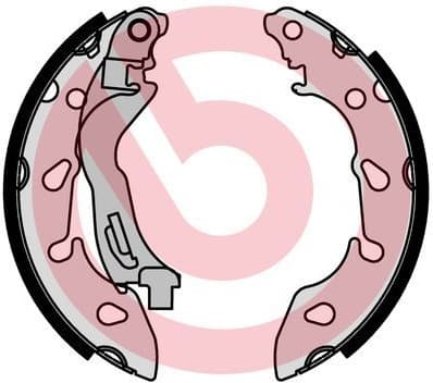 Brake Shoe Set ESSENTIAL LINE S24553 - image 3