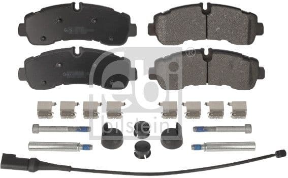 Brake Pad Set, disc brake 186434