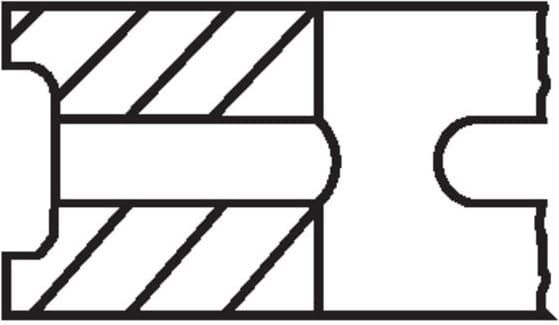 Piston Ring Set 004 45 N0 - image 4