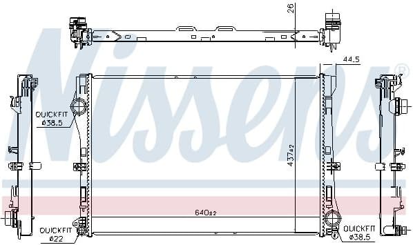 Radiator, engine cooling 607117 - image 5