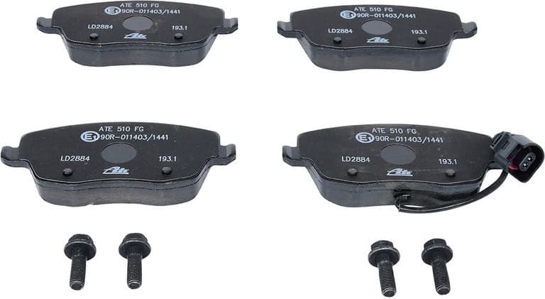 Brake Pad Set, disc brake ATE Ceramic 13.0470-2884.2 - image 2