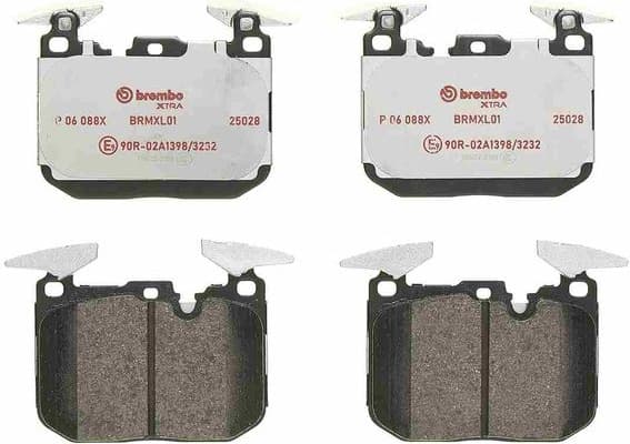 Brake Pad Set, disc brake XTRA LINE P06088X - image 3