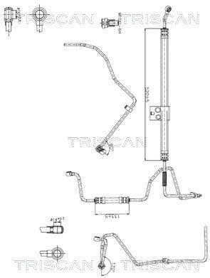 Hydraulic Hose, steering 8516 29070
