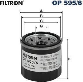 Oil Filter OP595/6