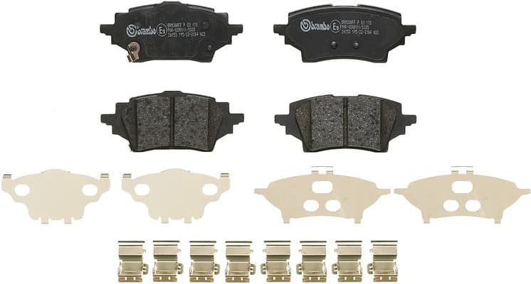 Brake Pad Set, disc brake PRIME LINE P83178 - image 3