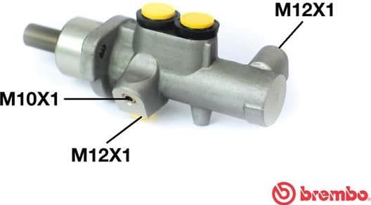Brake Master Cylinder ESSENTIAL LINE M 59 001