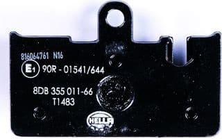 Brake Pad Set, disc brake 8DB 355 011-661 - image 2