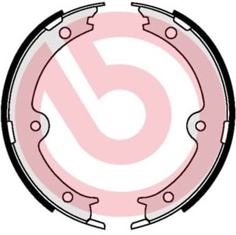 Brake shoes handbrake, Top Quality S83564 - image 3