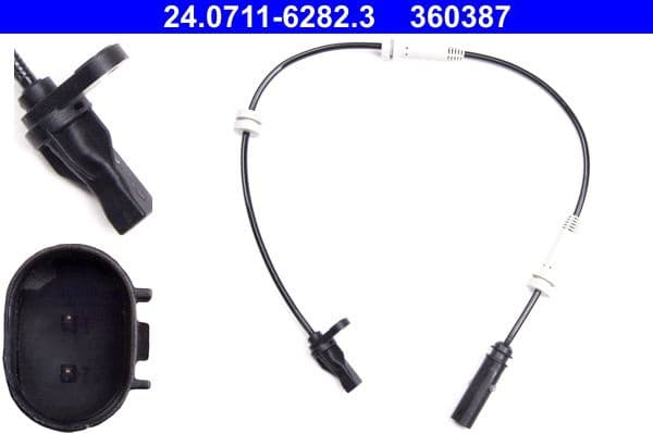 Sensor, wheel speed 24.0711-6282.3 - image 2