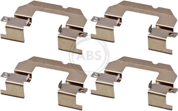 Accessory Kit, disc brake pad 0102Q