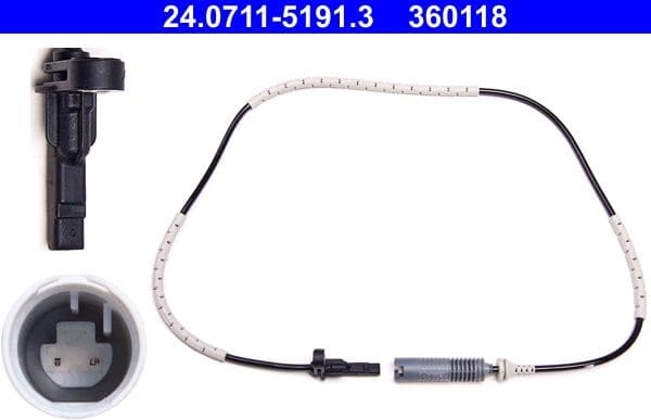 Sensor, wheel speed 24.0711-5191.3 - image 2