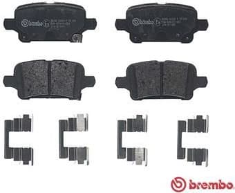 Brake pads rear, Top Quality P59090 - image 4
