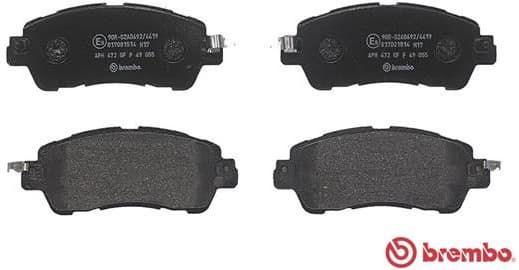 Brake Pad Set, disc brake PRIME LINE P49055 - image 4