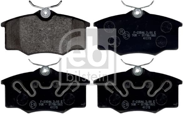 Brake Pad Set, disc brake 116215