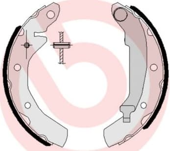 Brake Shoe Set ESSENTIAL LINE S15501 - image 3