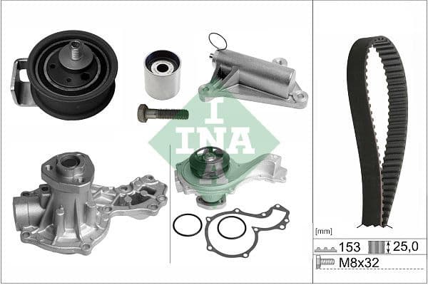 Water Pump & Timing Belt Kit 530035930
