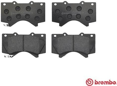 Brake Pad Set, disc brake XTRA LINE P 83 107X - image 2