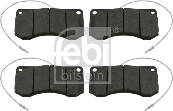 Brake Pad Set, disc brake 16609