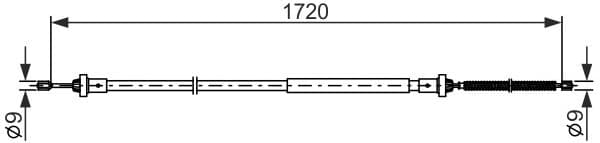 Cable Pull, parking brake 1987482831 - image 10