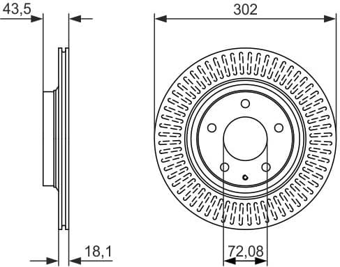 Brake Disc 0986479796 - image 7