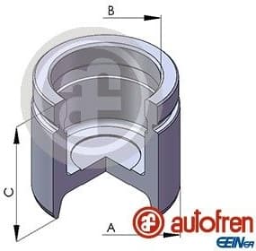 Brake caliper piston front D02563 - image 2