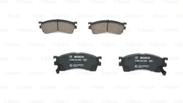 Brake Pad Set, disc brake 0986424694 - image 3