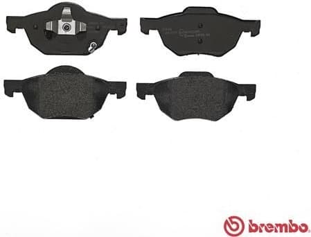 Brake pads front, Top Quality P28036 - image 2