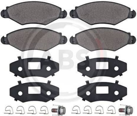 Brake Pad Set, disc brake 37105