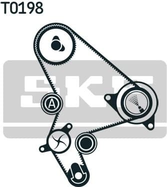 Timing belt kit VKMA03266 - image 4