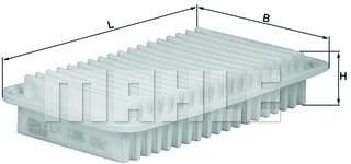 Filter air LX1286 - image 2