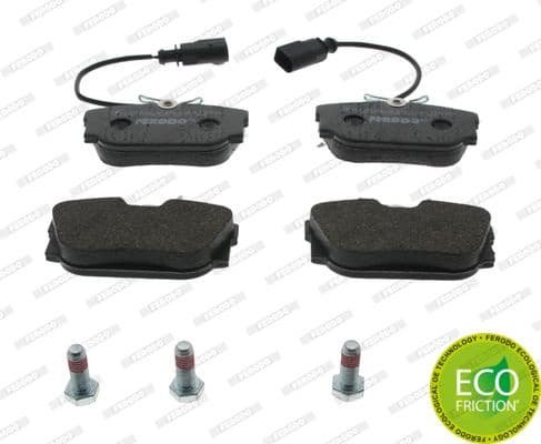 Brake pads rear, Top Quality FDB1482 - image 3