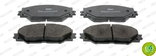 Brake pads front, Top Quality FDB4136