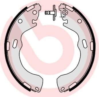 Brake Shoe Set ESSENTIAL LINE S49521 - image 3