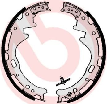 Brake Shoe Set ESSENTIAL LINE S56522 - image 3