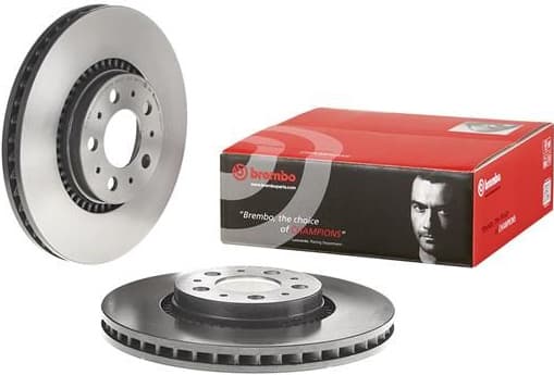 Brake discs kit front (2pcs), Top Quality 09.9130.11 - image 4