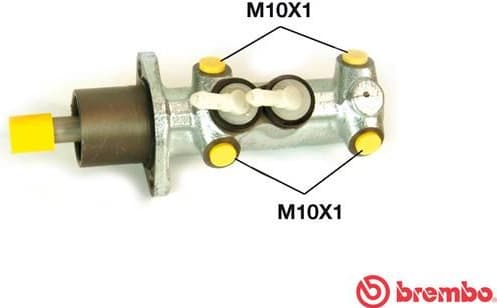 Brake Master Cylinder ESSENTIAL LINE M23007 - image 2