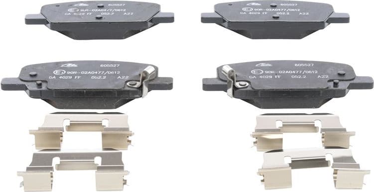 Brake Pad Set, disc brake 13.0460-5527.2 - image 2