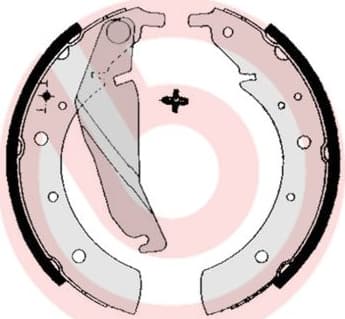 Brake Shoe Set ESSENTIAL LINE S 06 502