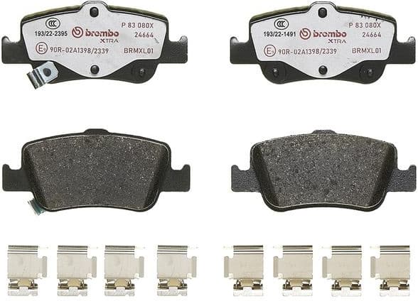 Brake Pad Set, disc brake XTRA LINE P83080X - image 2