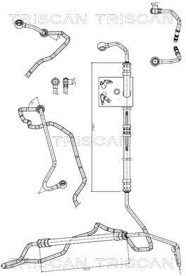 Hydraulic Hose, steering 8516 11010