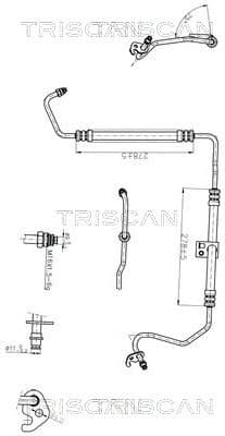Hydraulic Hose, steering 8516 16045
