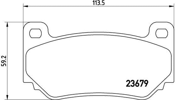 Brake Pad Set, disc brake PRIME LINE P52018 - image 3