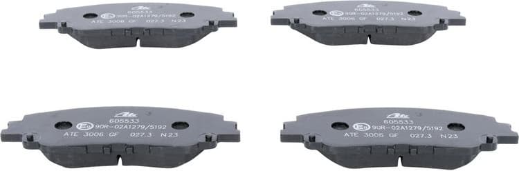 Brake Pad Set, disc brake 13.0460-5533.2 - image 2