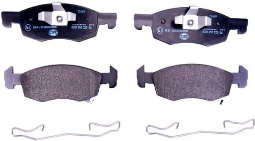 Brake Pad Set, disc brake 8DB 355 023-261
