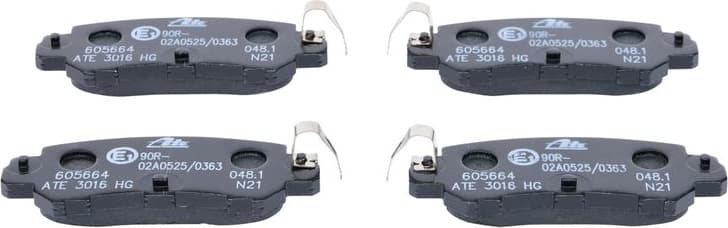 Brake Pad Set, disc brake 13.0460-5664.2 - image 3