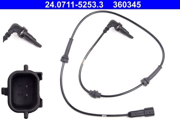 Sensor, wheel speed 24.0711-5253.3 - image 2