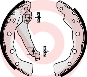 Brake Shoe Set ESSENTIAL LINE S54515 - image 3